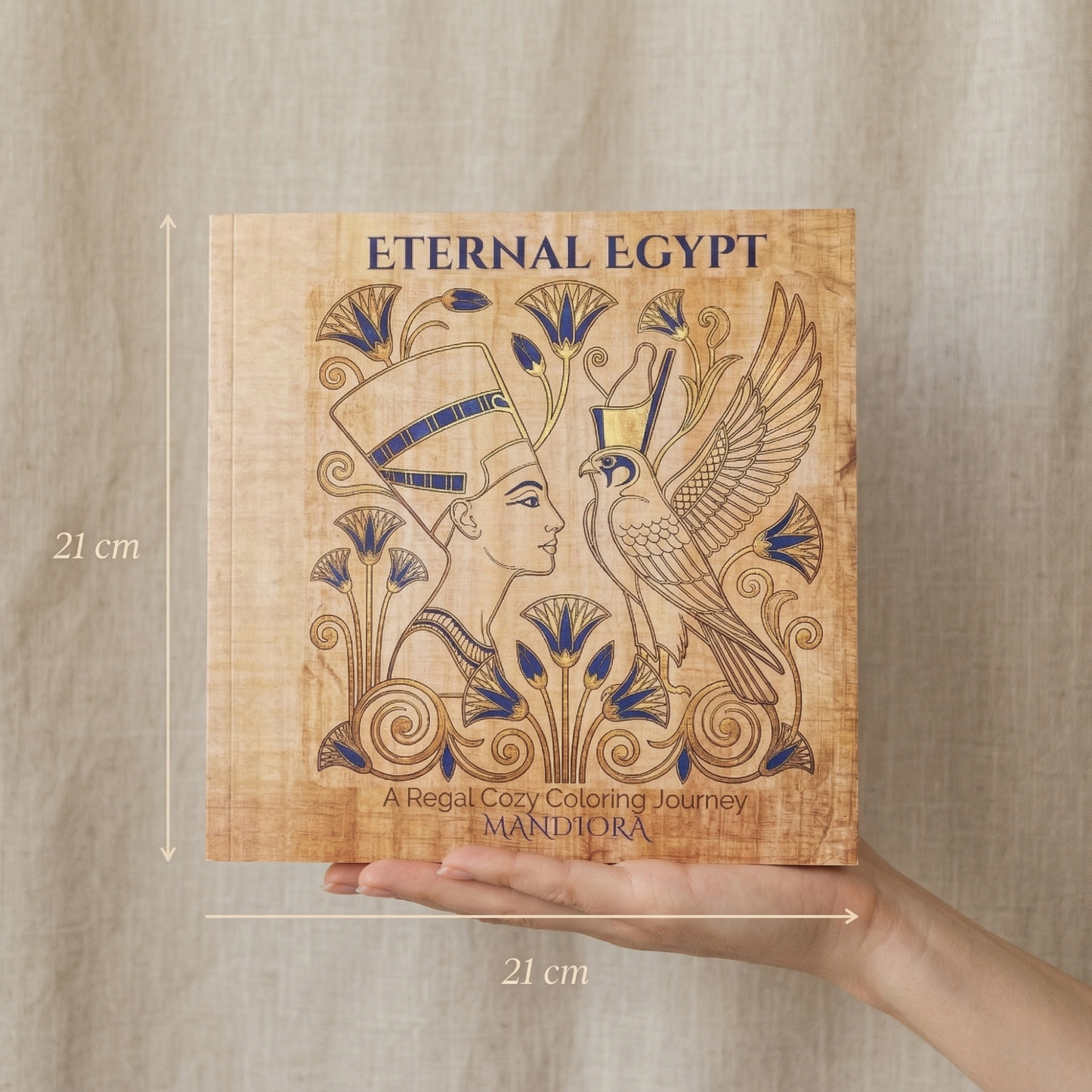 Eternal Egypt | Ancient Egypt Relaxing Coloring Book | Mandiora