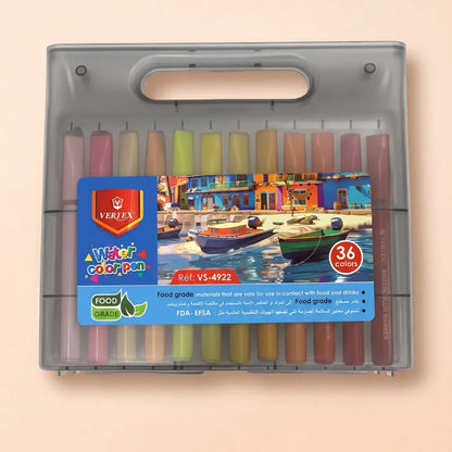 Vertex 36 Colors Watercolor Marker Set (VS-4922)