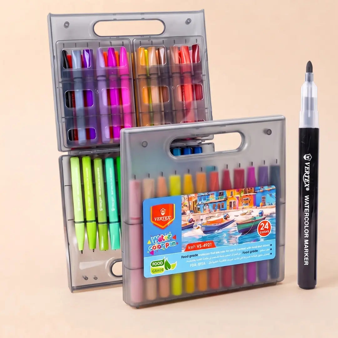 Vertex 36 Colors Watercolor Marker Set (VS-4922)