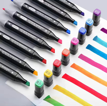 Skyglory 60-Color Premium Artists' Markers Set (SG-759)