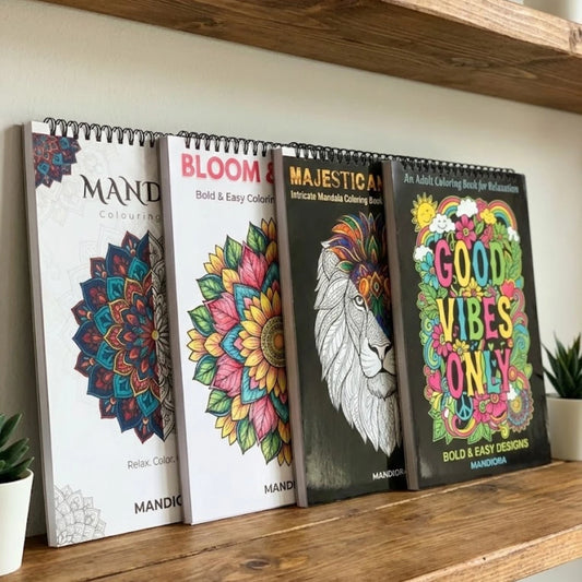 Bundle: Choose 2 Mandala Books (Premium Paper)