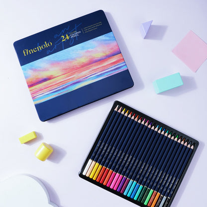 Deli Finenolo 24 Colored Pencils – Soft & Smooth Coloring
