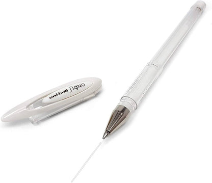 Uni-ball Signo Broad UM-153 White Gel Ink Pen