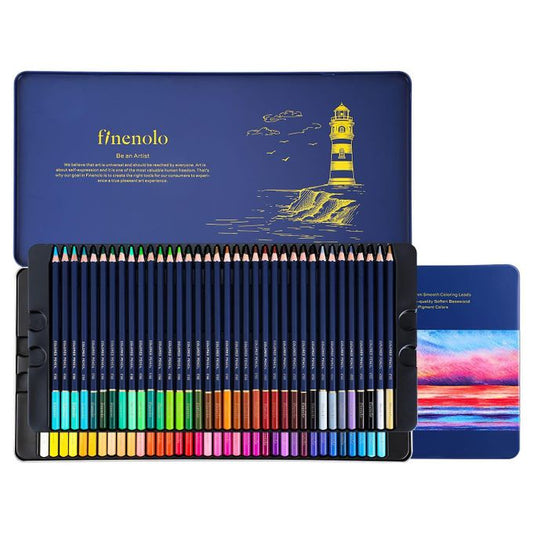 Deli Finenolo 72 Colored Pencils – Soft & Smooth Coloring