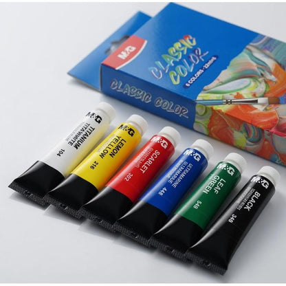M&G 6 Colors Classic Acrylic Paint Set (22ml)