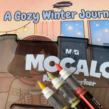 M&G Mocalo 24 Color Acrylic liquid roller - APMT80k9