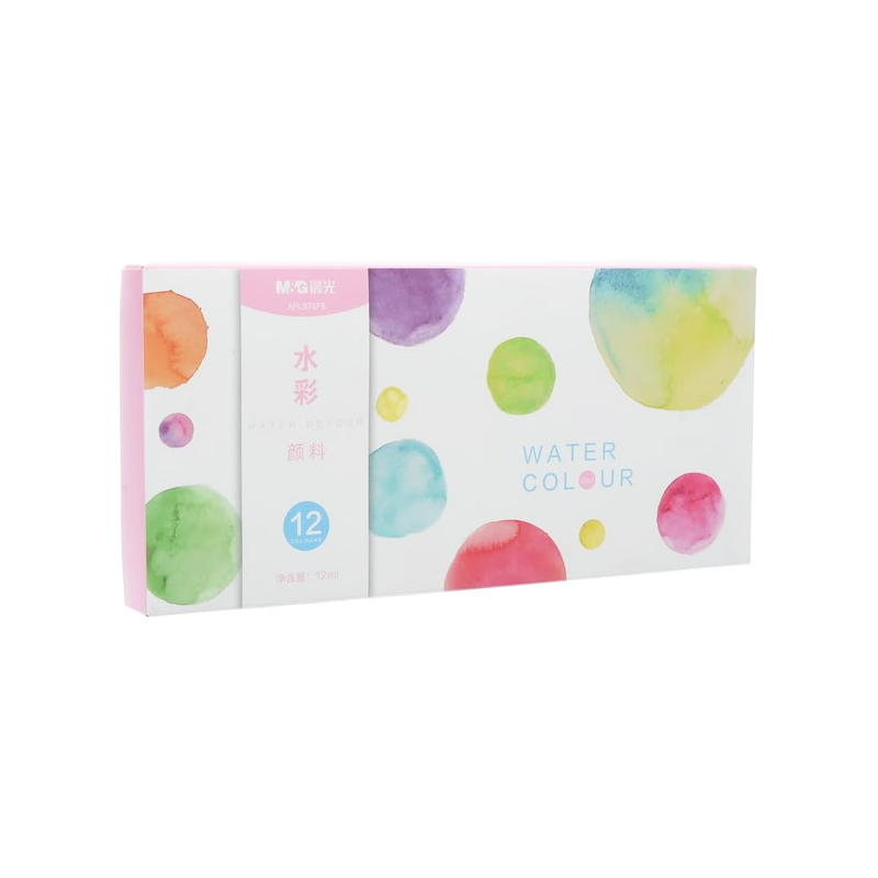 M&G 12 Colors Water color Set (12ml)