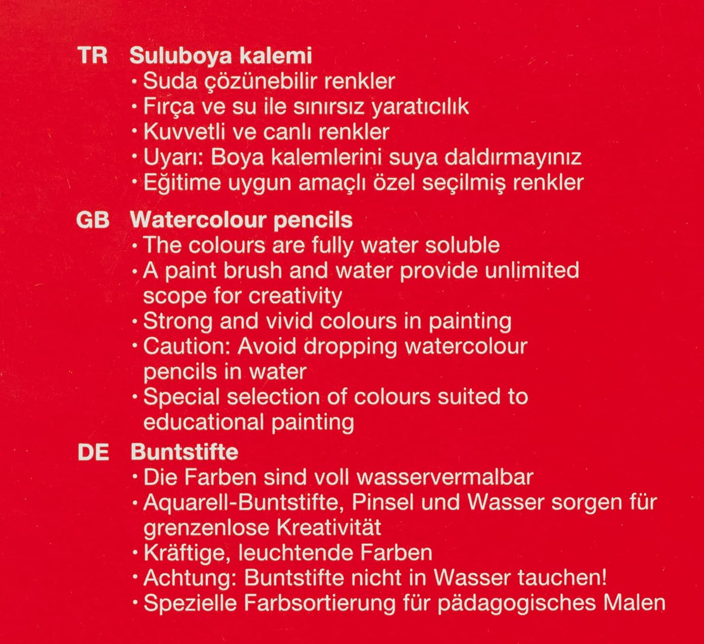 Faber-Castell 24 Watercolour Pencils Set