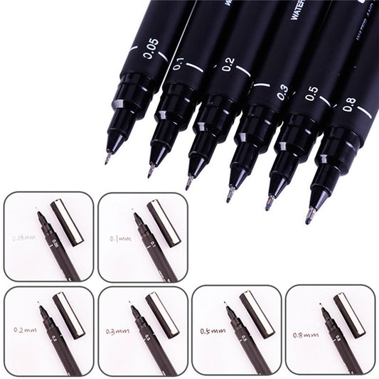 Uni Pin Fine Line Waterproof Pen - Multiple Sizes