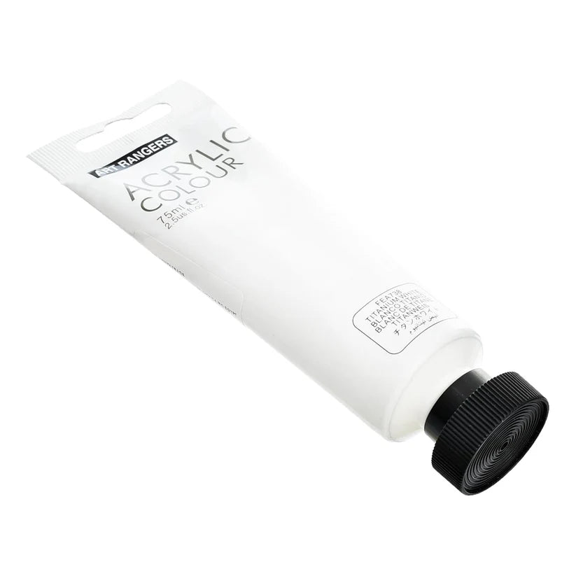 Art Rangers Acrylic Colour Tube - 75ml (Titanium White)