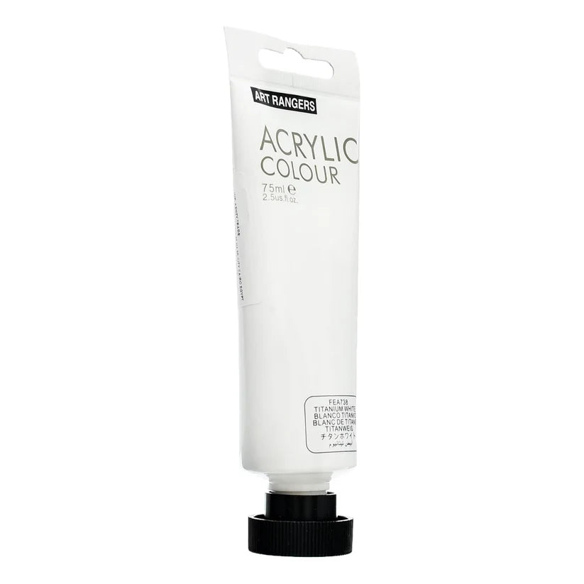 Art Rangers Acrylic Colour Tube - 75ml (Titanium White)