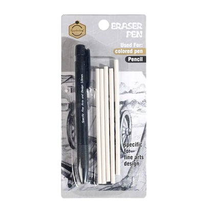 Keep Smiling Precision Eraser Pen with Refills - 3.8mm