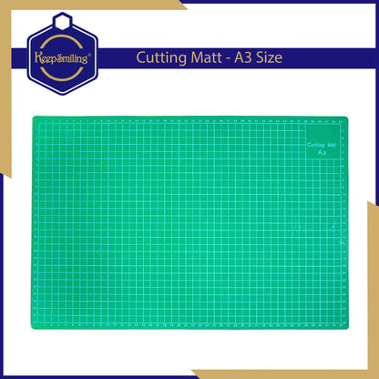 Keep Smiling A3 Cutting Mat - 17x11 Inch