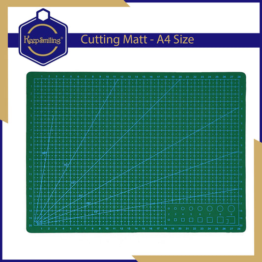 Keep Smiling A4 Cutting Mat - 11x8 Inch
