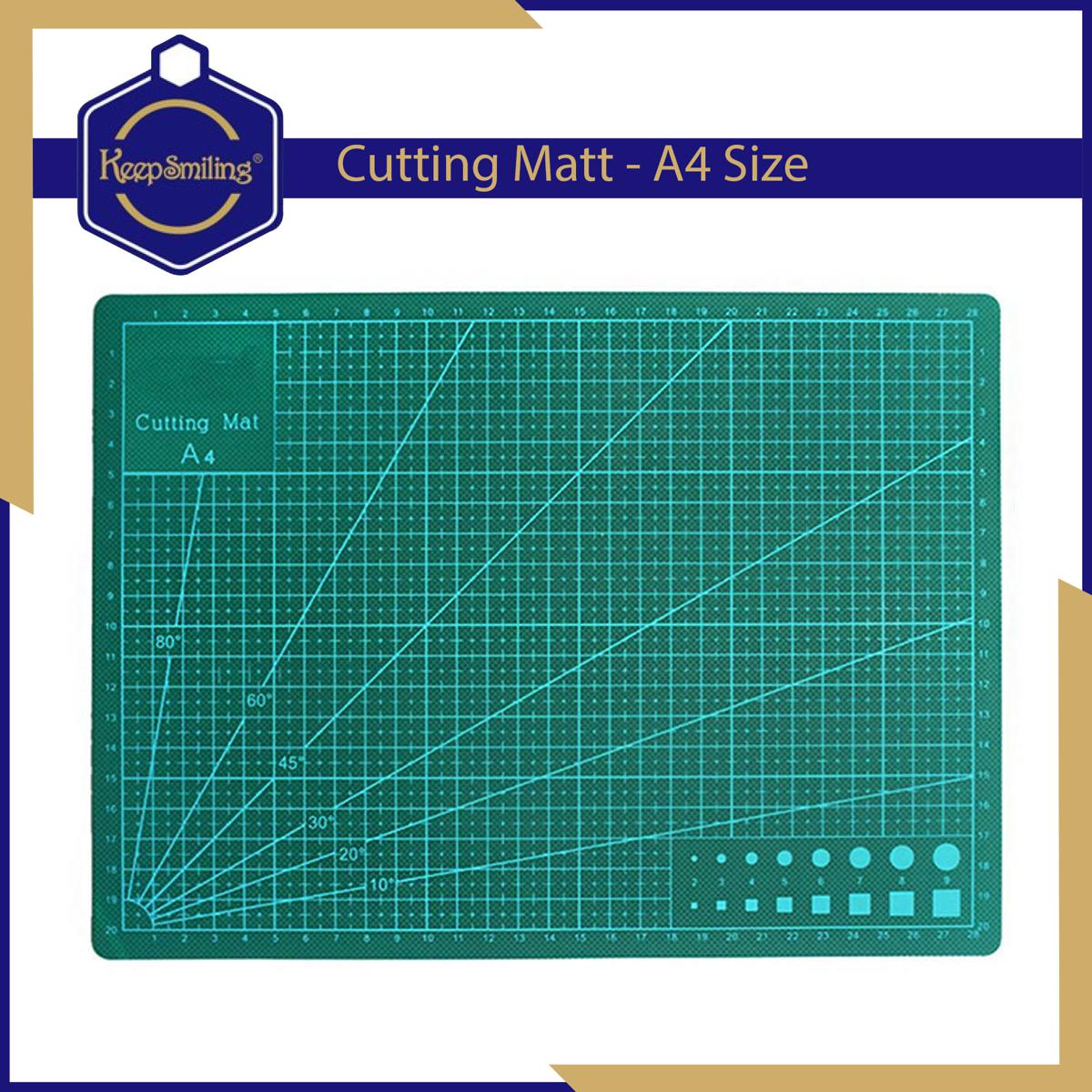 Keep Smiling A4 Cutting Mat - 11x8 Inch