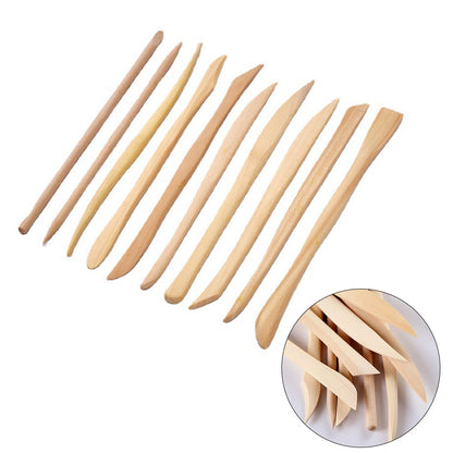 Keep Smiling Mini Modelling Tools Set 10 Pieces | Clay, Polymer & Ceramic Sculpting Tools