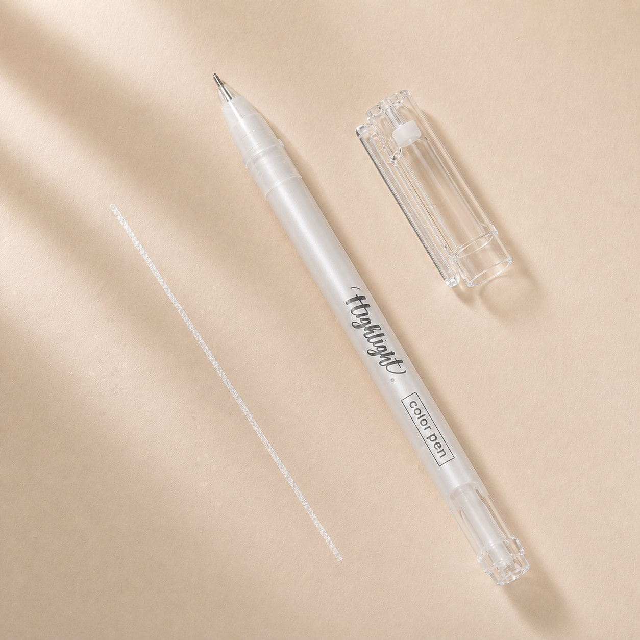 M&G Metallic Gel Highlighter Pens Set – 3 Colors (Gold, Silver, White) | AGPY5573