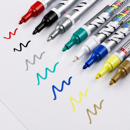 M&G Paint Marker Pen (Duko Pen) – Single Color Oil-Based Permanent Marker | AOMY8503