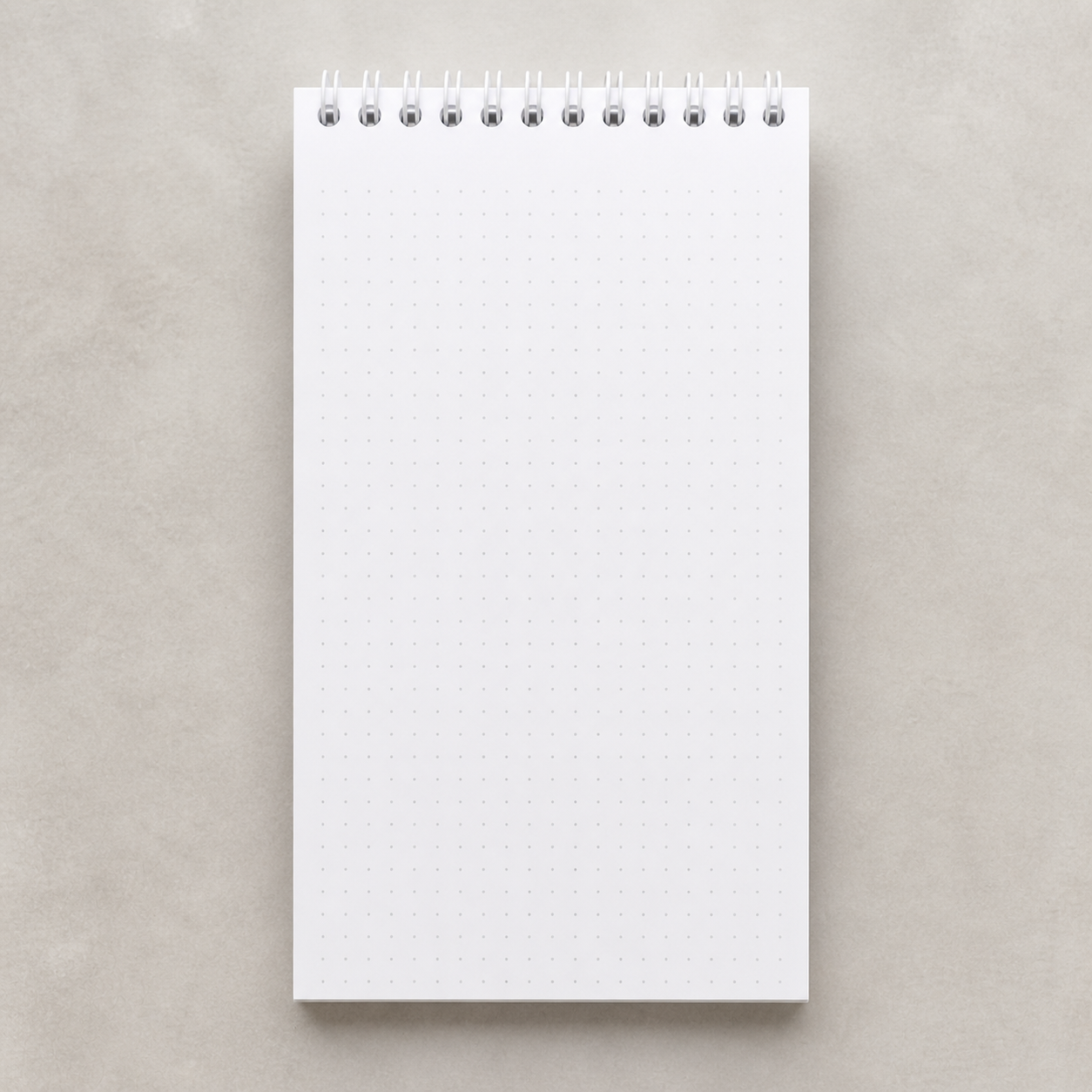Mandiora Dot Grid Sketchbook 120 GSM 11×21 cm | Premium Artist Spiral Sketch Pad