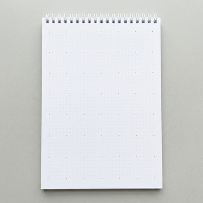 Mandiora Dot Grid Sketchbook 140 GSM 17×24 cm | Premium Artist Spiral Sketch Pad