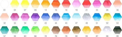 Faber-Castell Watercolour Pencils - 36 Colors (Fish Design)