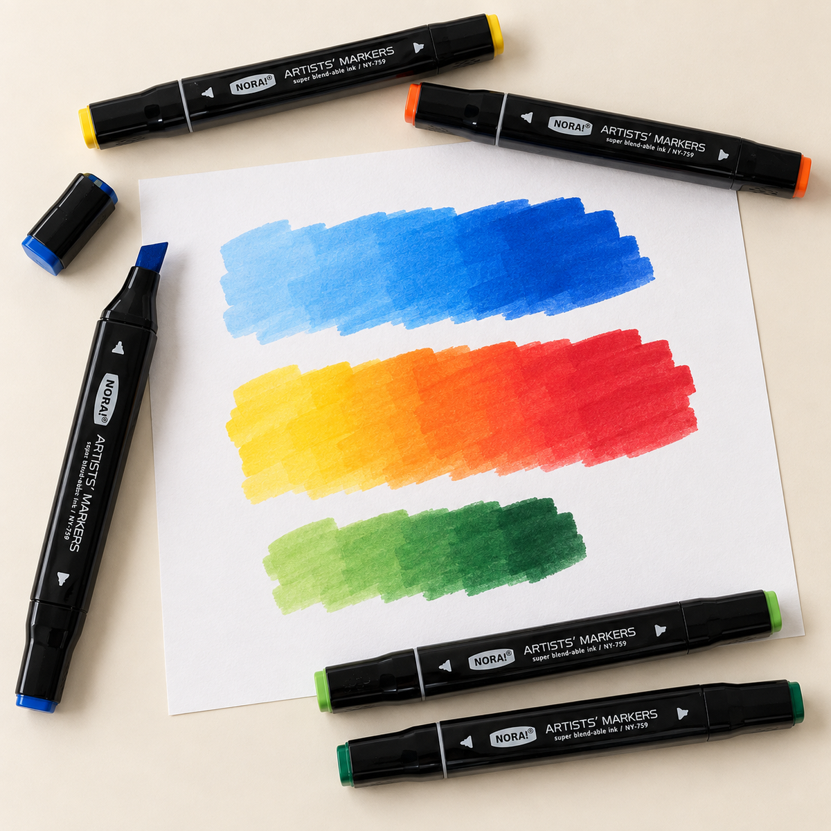 Skyglory Artists’ Markers Premium | 80 Colors | Dual Tip Fine & Broad | NY-759