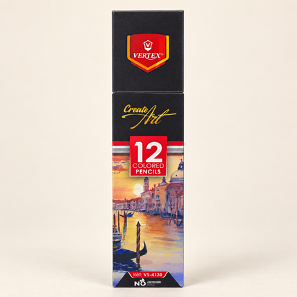 Vertex Create Art Premium Colored Pencils 12 Colors | VS-4130